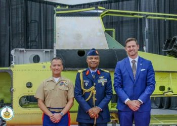Chief of Air Staff Leads NAF Delegation to Texas, on Acquisition of 12 AH-1Z Viper Attack Helicopters