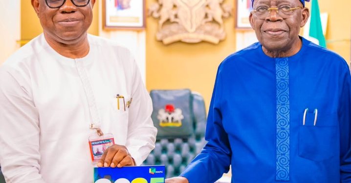 President Tinubu Receives NNPC’s 2025 Audited Financial Statement